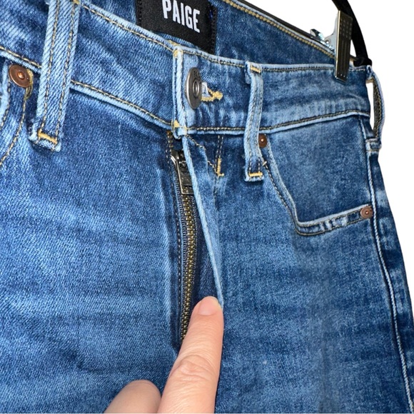 Paige Lennox Distressed Skinny Jeans 28 - Picture 3 of 11